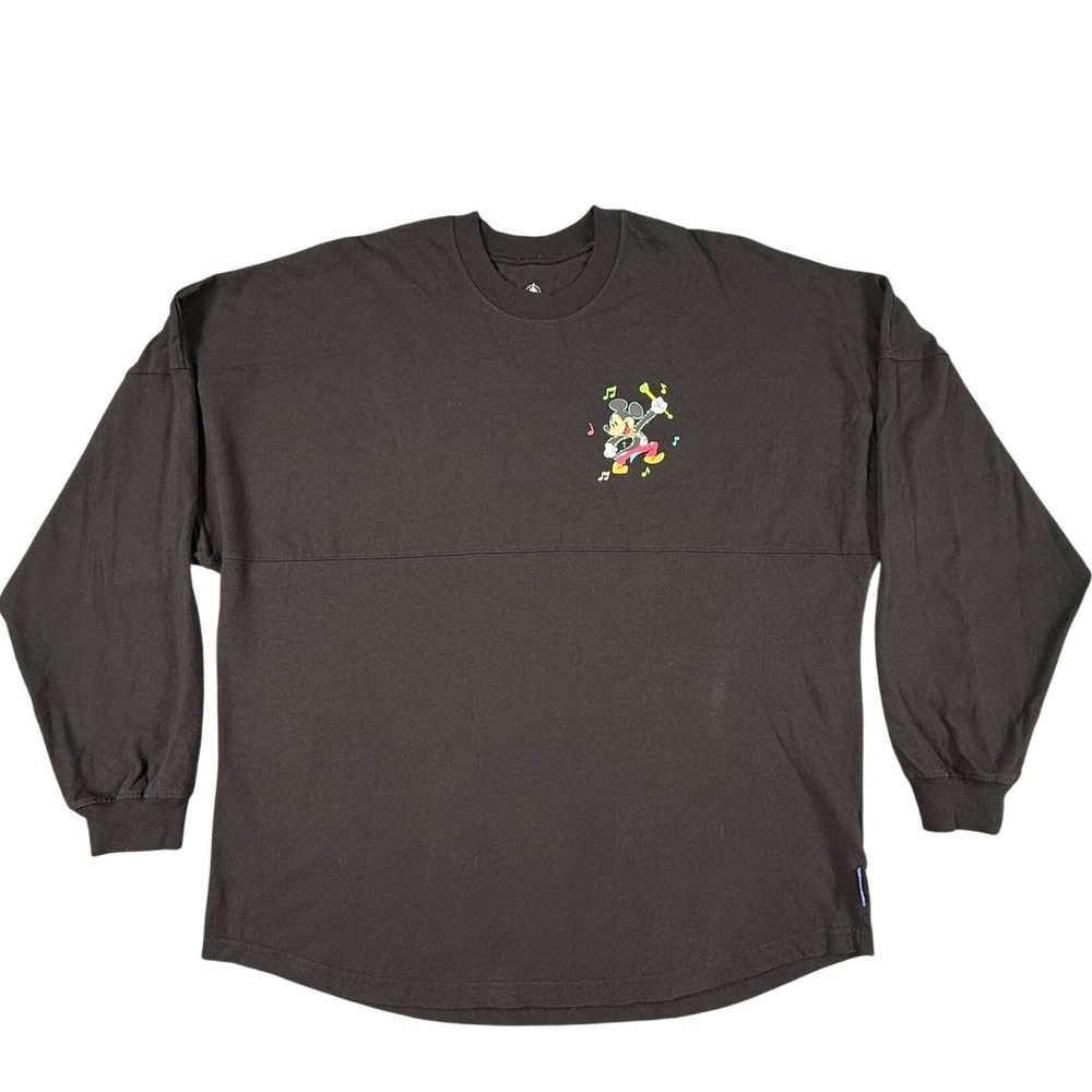 Disney Spirit Jersey Mens/Womens XL Black EUC Electrical Parade 50th Anniversary